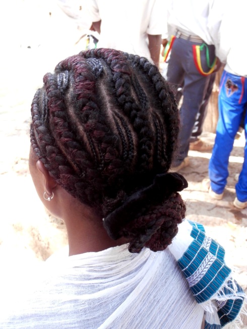 braids- with smaller braids, and other braids around those. Cool.