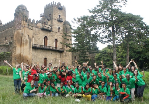The group at the Gondar Castles