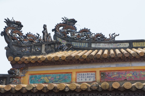 The roof detail.